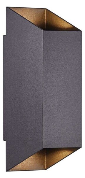 Nico Square 22 Ścienna Lampa Ogrodowa Black - Nordlux