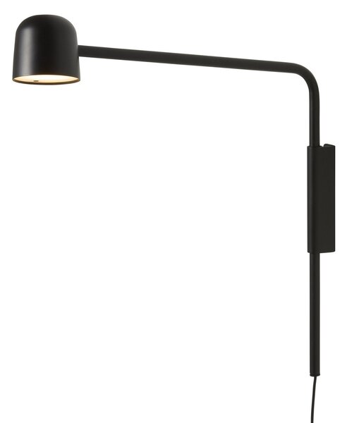 Lampa Ścienna FRANDSEN, Satellite, czarny, salon, metal, design