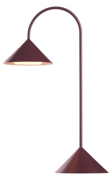 Zewnętrzna Lampa FRANDSEN, Grasp, ściemnialny, czerwony, balkon, metal, design