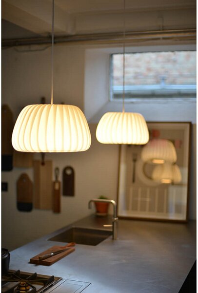 TR19 Lampa Wisząca Ø40 Lacquered Paper White - Tom Rossau