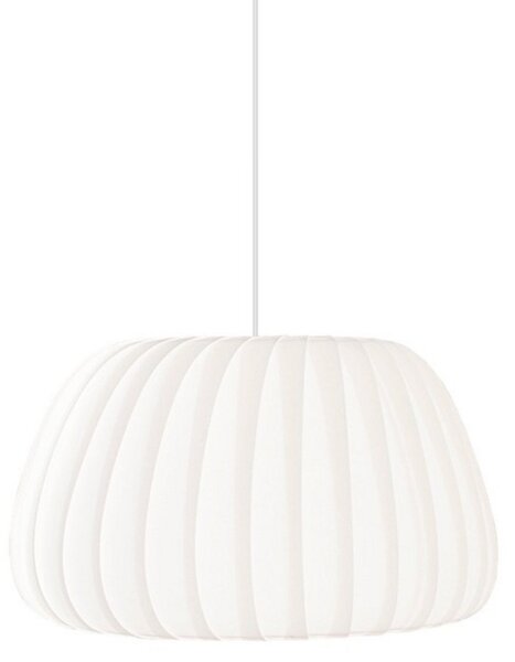 Lampa Wisząca Tom Rossau, biały, salon, papier | karton
