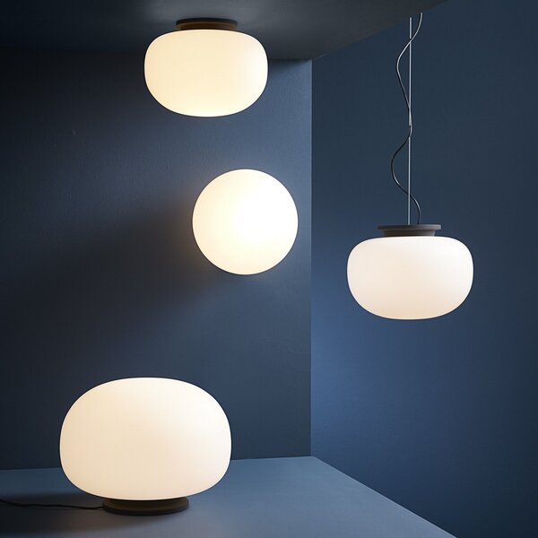 Lampa Stołowa FRANDSEN, Supernate, biały, salon, szkło, design