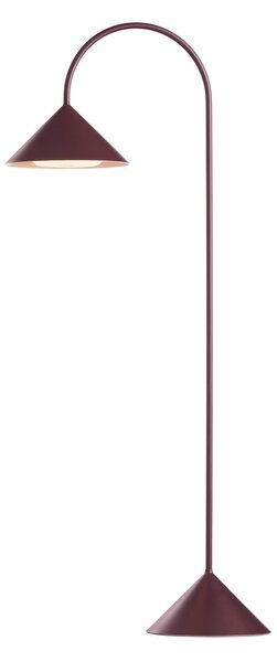 Zewnętrzna Lampa FRANDSEN, Grasp, ściemnialny, czerwony, balkon, metal, design