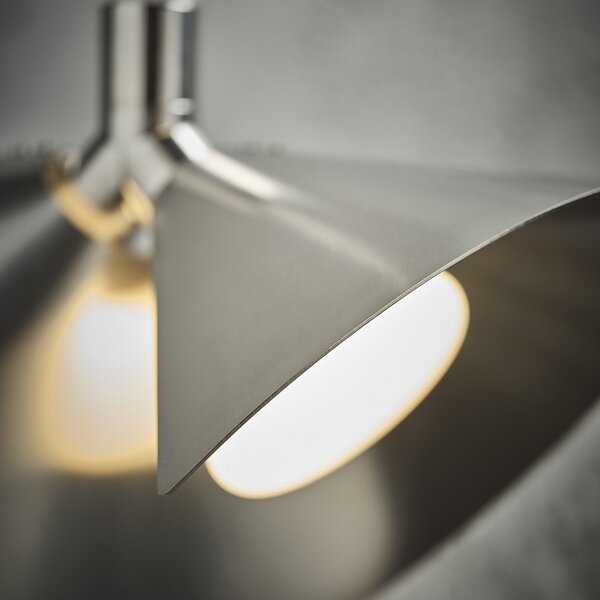 Lampa Wisząca FRANDSEN, Peel, ściemnialny, metaliczny, salon, metal, design