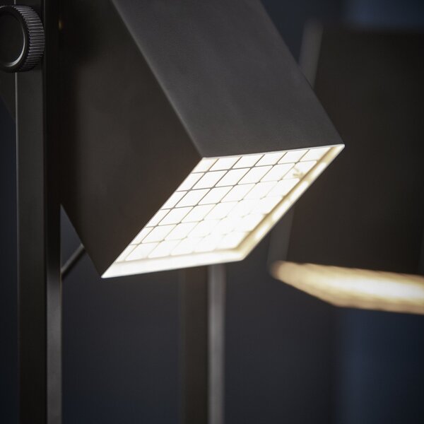 Lampa Stołowa FRANDSEN, BF Quadro, czarny, salon, metal, design
