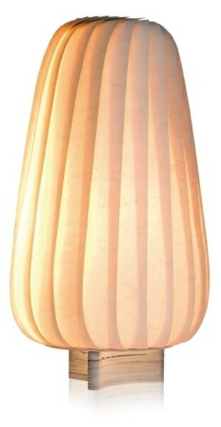 Lampa Stołowa Tom Rossau, drewniany, salon, drewno
