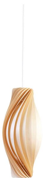 Lampa Wisząca Tom Rossau, drewniany, salon, drewno