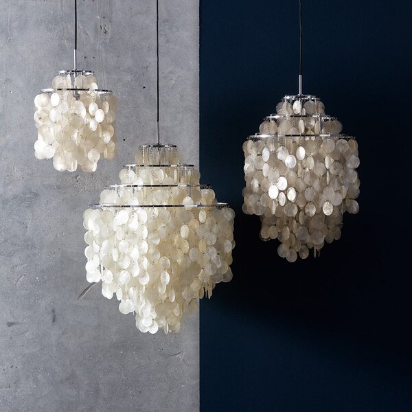 Lampa Wisząca Verpan, Fun 2DM, ściemnialny, salon, kamień, design