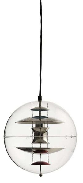 Lampa Wisząca Verpan, metaliczny, salon, aluminium