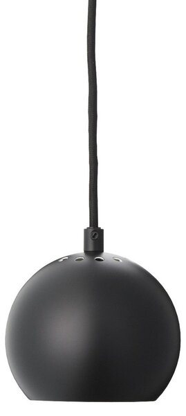 Lampa Wisząca FRANDSEN, Ball, ściemnialny, czarny, salon, metal, design