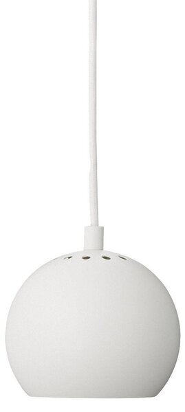 Lampa Wisząca FRANDSEN, Ball, ściemnialny, biały, salon, metal, design