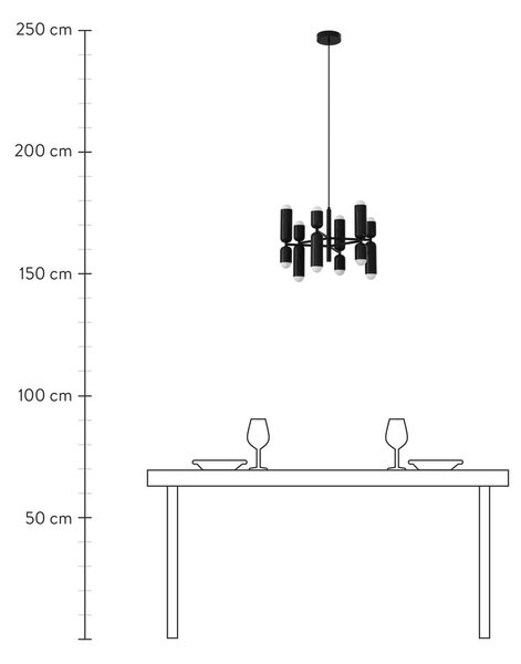 Lampa wisząca LED Ariane