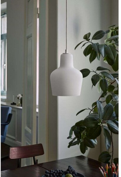Lampa Wisząca Artek, biały, jadalnia, szkło
