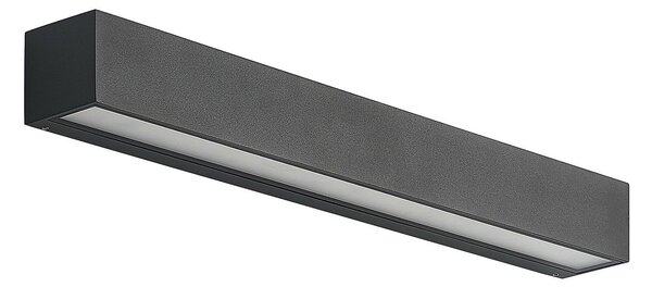 Zewnętrzna Lampa Arcchio, Lengo, czarny, balkon, aluminium, nowoczesny
