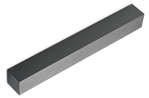 Zewnętrzna Lampa Arcchio, Lengo, czarny, balkon, aluminium, nowoczesny