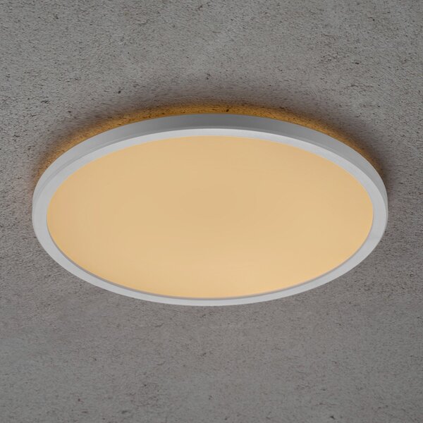 Lampa Sufitowa Nordlux, Oja, ściemnialny, biały, salon, tworzywo sztuczne, nowoczesny