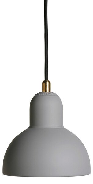 Lampa Wisząca FRITZ HANSEN, Kaiser idell 6722-P, ściemnialny, szary, salon, metal, design