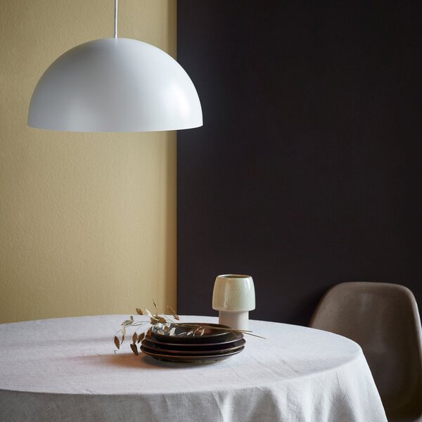 Lampa Wisząca Nordlux, Ellen, ściemnialny, biały, salon, metal, skandynawski