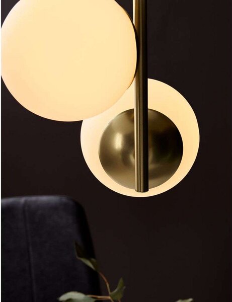 Lampa Wisząca Nordlux, złoty | mosiężny, salon, metal