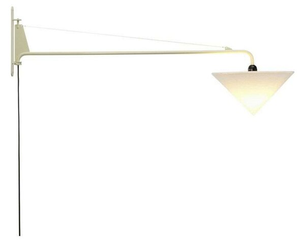 Lampa Ścienna Vitra, biały, salon, tworzywo sztuczne
