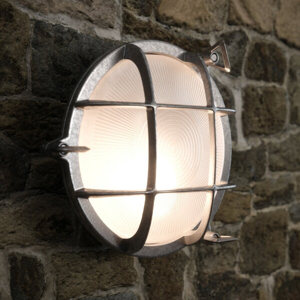 Zewnętrzna Lampa Nordlux, Polperro, szary, metal, morski