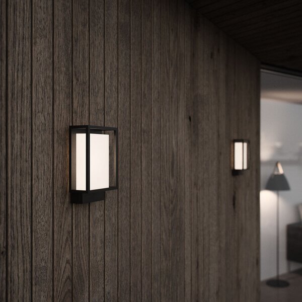 Zewnętrzna Lampa Nordlux, Nestor, czarny, metal, nowoczesny