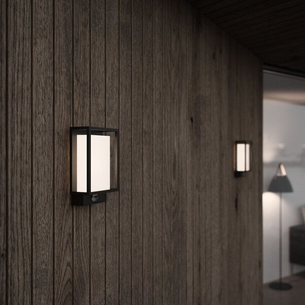 Zewnętrzna Lampa Nordlux, Nestor, czarny, metal, nowoczesny