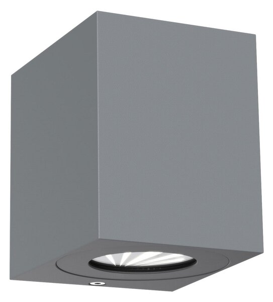 Zewnętrzna Lampa Nordlux, Canto Kubi 2, szary, metal, nowoczesny