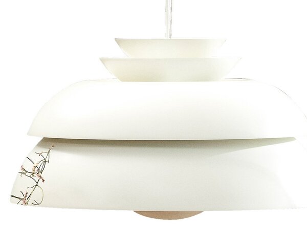 Lampa Wisząca FRITZ HANSEN, Concert P3, ściemnialny, biały, salon, metal, design