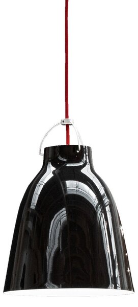 Lampa Wisząca FRITZ HANSEN, Caravaggio P2, ściemnialny, czarny, salon, metal, design