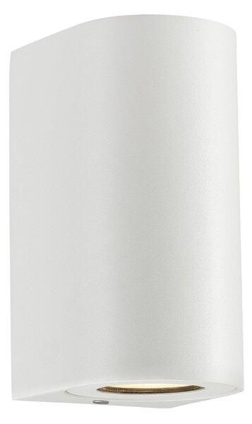 Zewnętrzna Lampa Nordlux, Canto Maxi 2, biały, metal, nowoczesny