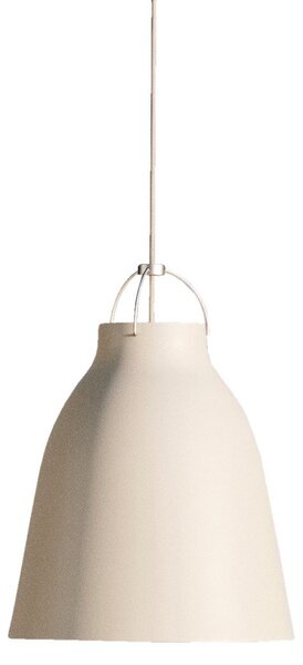Lampa Wisząca FRITZ HANSEN, Caravaggio P3, ściemnialny, biały, salon, metal, design