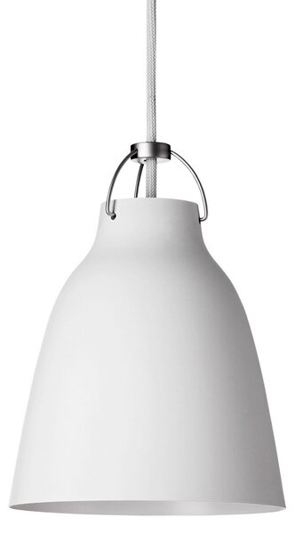 Lampa Wisząca FRITZ HANSEN, Caravaggio P1, ściemnialny, biały, salon, metal, design