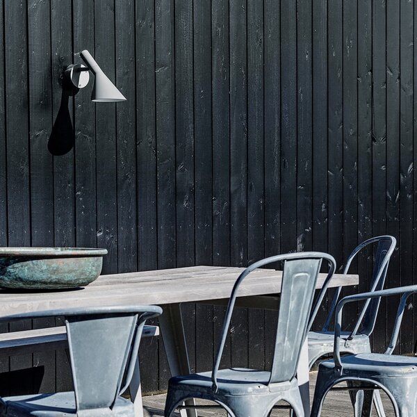 Zewnętrzna Lampa Louis Poulsen, AJ 50, metaliczny, metal, design