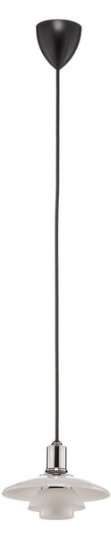 Lampa Wisząca Louis Poulsen, PH 2/1, ściemnialny, biały, salon, szkło, design