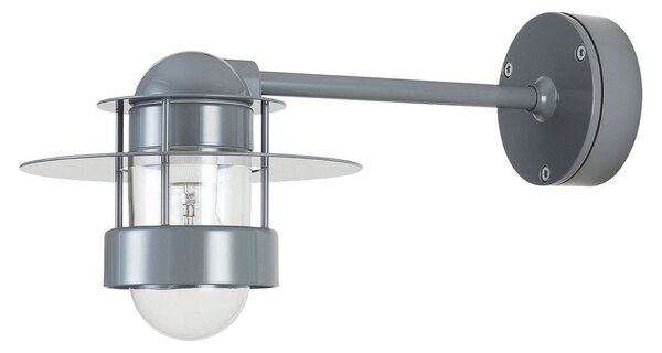 Zewnętrzna Lampa Louis Poulsen, Albertslund, szary, metal, design