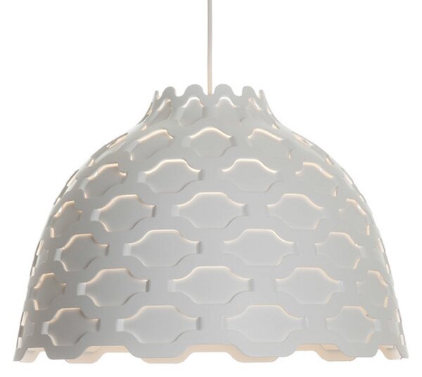 Lampa Wisząca Louis Poulsen, LC Shutters, ściemnialny, biały, salon, metal, design