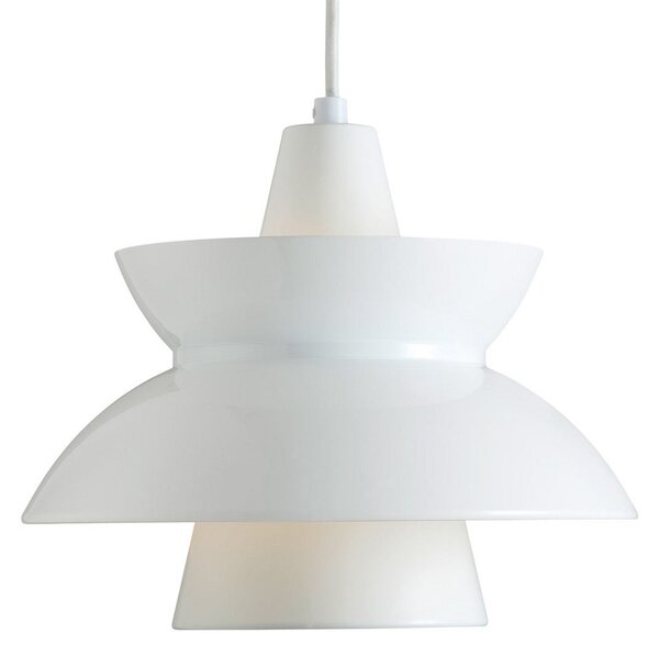 Lampa Wisząca Louis Poulsen, Doo-Wop, ściemnialny, biały, salon, metal, design