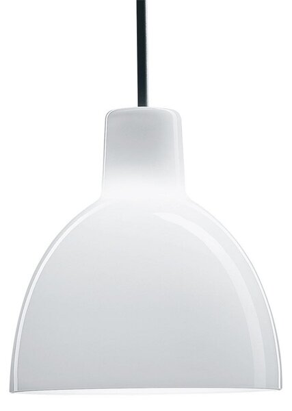 Lampa Wisząca Louis Poulsen, Toldbod, ściemnialny, biały, salon, szkło, design