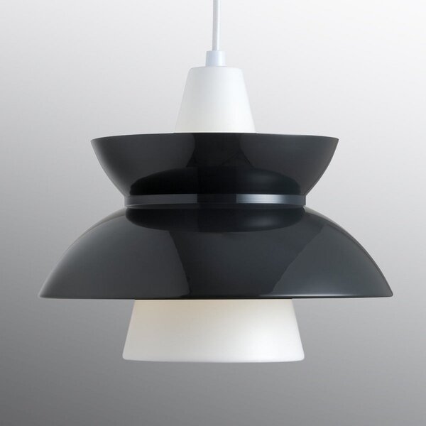 Lampa Wisząca Louis Poulsen, Doo-Wop, ściemnialny, czarny, salon, metal, design