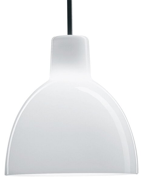 Lampa Wisząca Louis Poulsen, Toldbod, ściemnialny, biały, salon, szkło, design