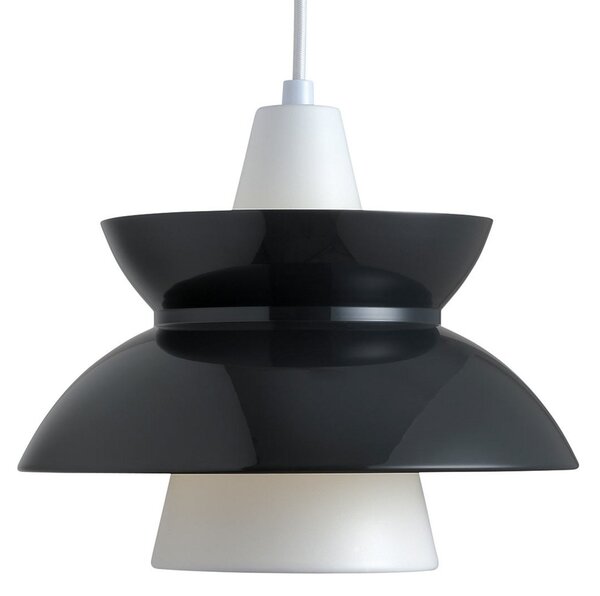 Lampa Wisząca Louis Poulsen, Doo-Wop, ściemnialny, czarny, salon, metal, design