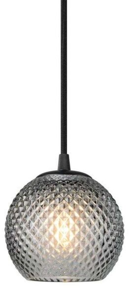 Lampa Wisząca Halo Design, szary, jadalnia, szkło