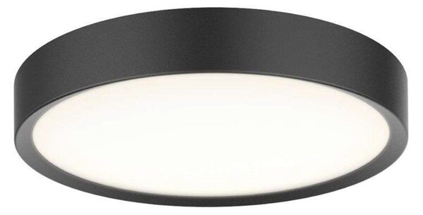 Lampa Sufitowa Halo Design, ściemnialny, czarny, salon, tworzywo sztuczne