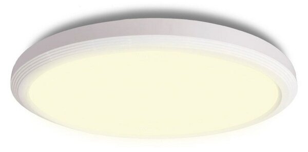 Lampa Sufitowa Halo Design, biały, salon, tworzywo sztuczne