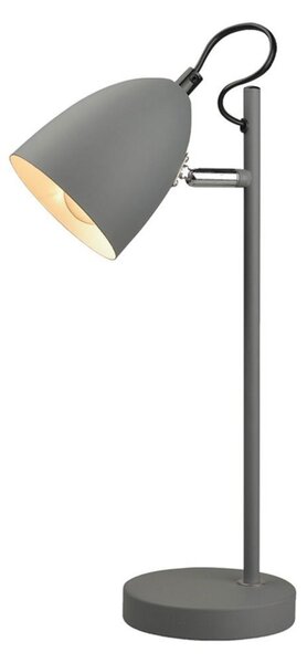 Lampa Stołowa Halo Design, szary, salon, metal