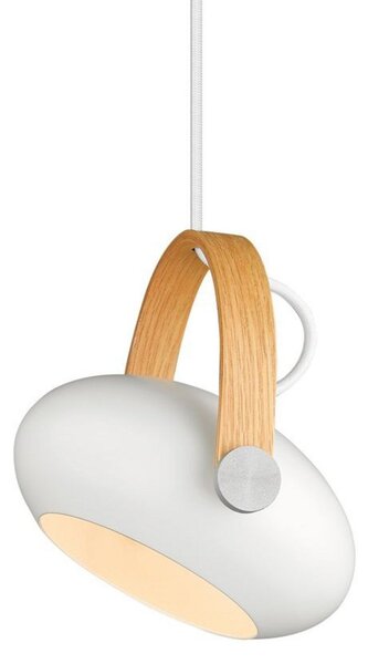 Lampa Wisząca Halo Design, biały, jadalnia, szkło