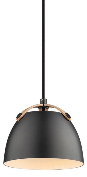 Lampa Wisząca Halo Design, czarny, jadalnia, szkło
