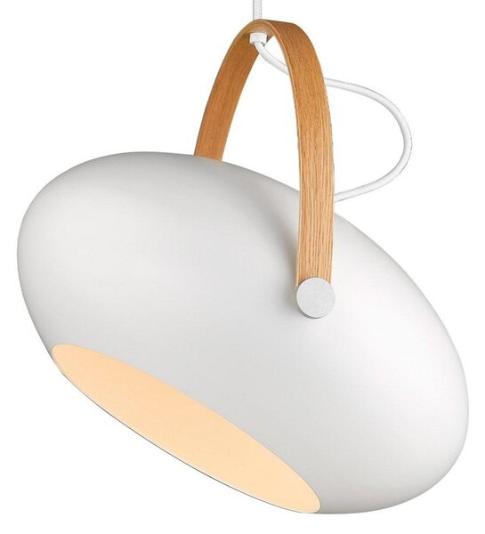 Lampa Wisząca Halo Design, biały, jadalnia, szkło