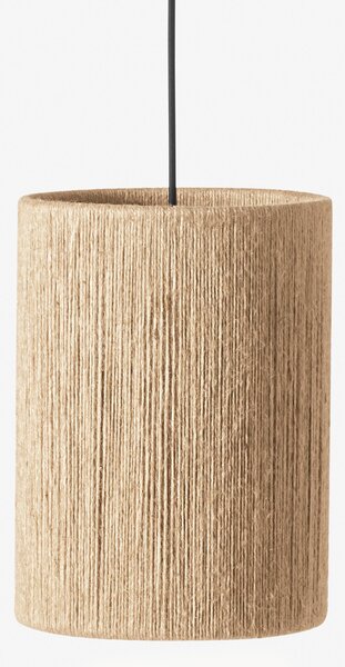 Lampa wisząca z juty RO, Ø 23 cm